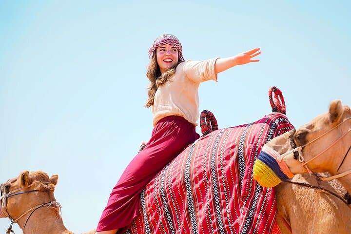 Dubai: Jeep Desert Safari, Camel Ride, and Quad Bike Tour