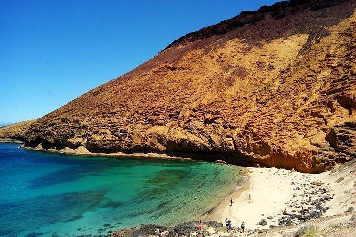 Lanzarote La Graciosa Komplett Jeep Tour med Beach Time