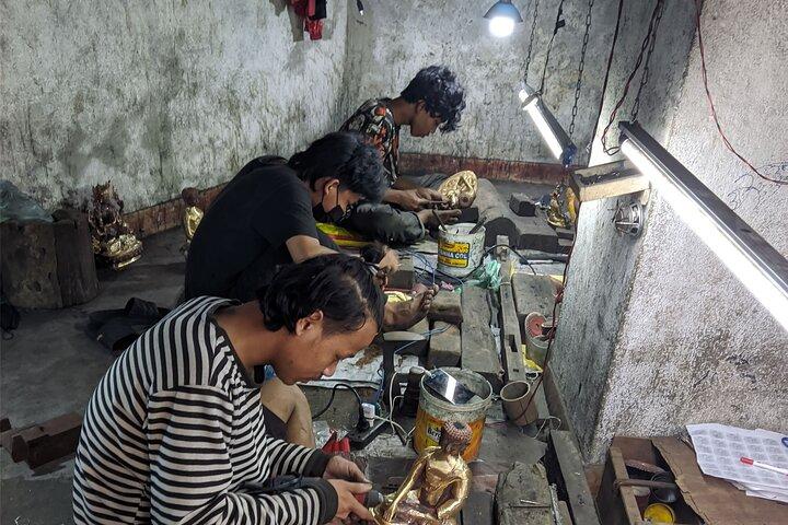 Tour della boutique di Patan e Bhaktapur