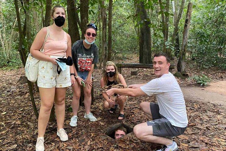 Cu Chi Tunnels Halbtagestour am Vormittag oder Nachmittag