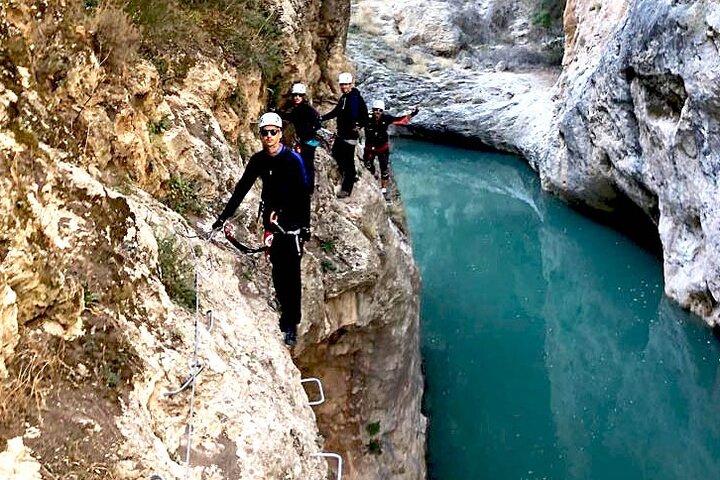 Klettersteig Abenteuer in Madrid mit Transport