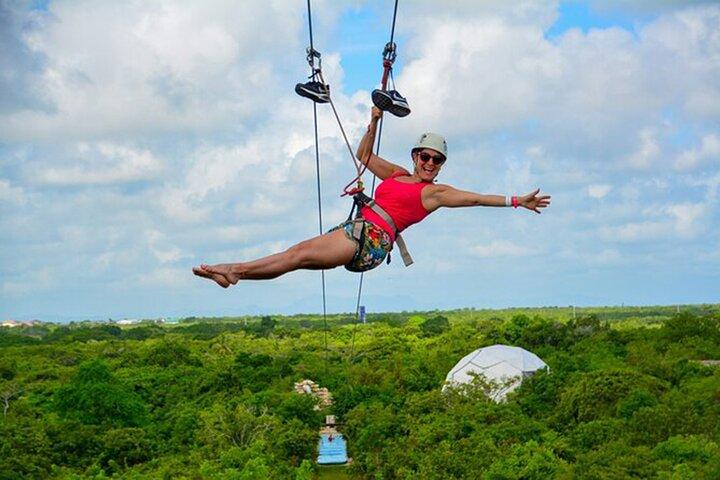 Tour di Zip Line o Tirolina Canopy da Punta Cana