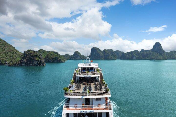 Premium Ha Long Bay Day Trip – Crociera sul polpo di mare da Hanoi