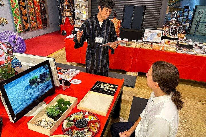 Miniatuur Japanse Zen Garden Crafting + Thee-ervaring