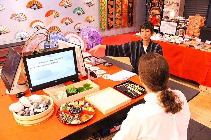 Miniatuur Japanse Zen Garden Crafting + Thee-ervaring