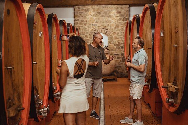 Brunello di Montalcino Wine Tour de 2 vinícolas com almoço combinado