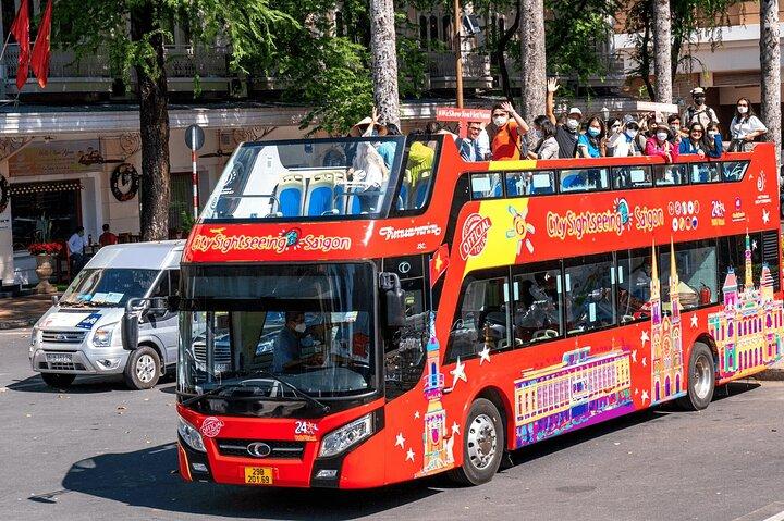 Saigon Sightseeing Double - Decker Bus | Ho-Chi-Minh-Stadt