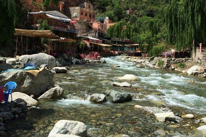 Excursion valley of Ourika and waterfalls and berber village