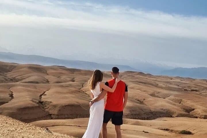 Marrakech Agafay Desert Sunset Dinner with Show and Transfer