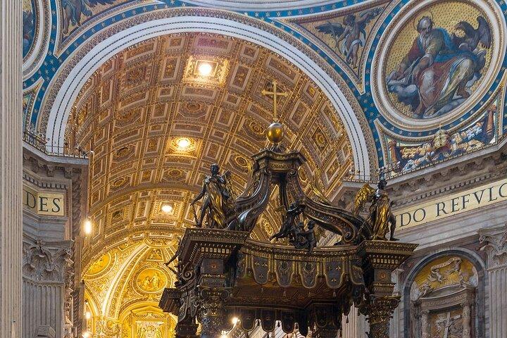 Subida a la cúpula de la Basílica de San Pedro con fácil acceso de elevación