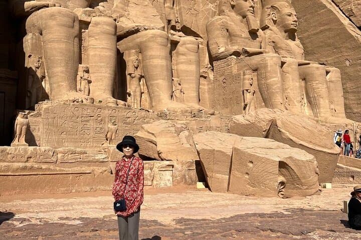 Luxor to Abu Simbel Private Tour with Tickets & VIP Access