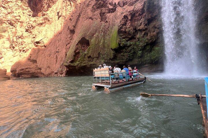 Guided Small Group Tour to Ouzoud Waterfalls & Boat Ride