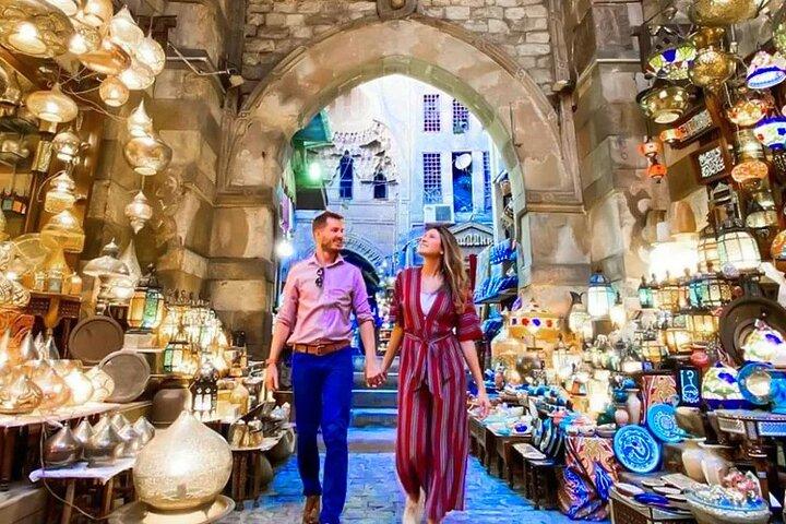 Piramidi, Museo Egizio, Khan Khalili e crociera con cena sul Nilo
