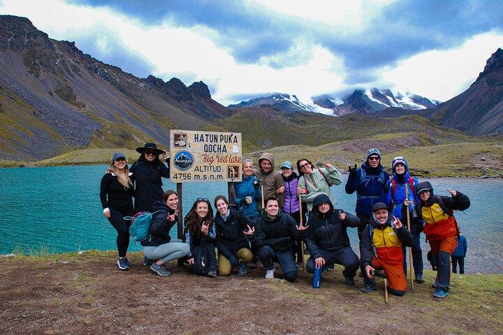 De Cusco : Visite des 7 lagunes de l'Ausangate avec repas