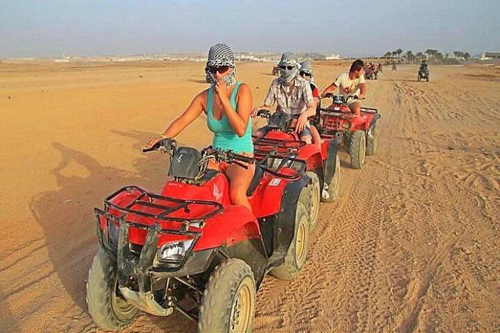 ATV Quad Safari & Camel Ride na aldeia beduíno de Hurghada