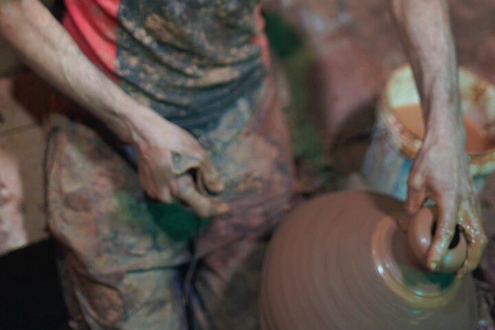 Moroccan Pottery Workshop in Mzouda with Tea Tasting
