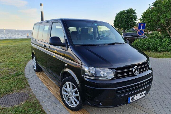 Privétransfer: van Klaipeda naar Vilnius via Trakai Castle