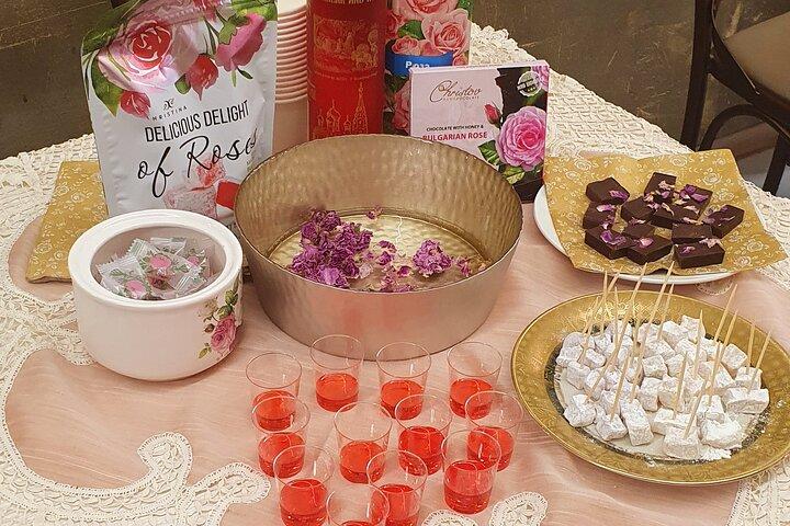 Bulgariska Rose aromatisk upplevelse