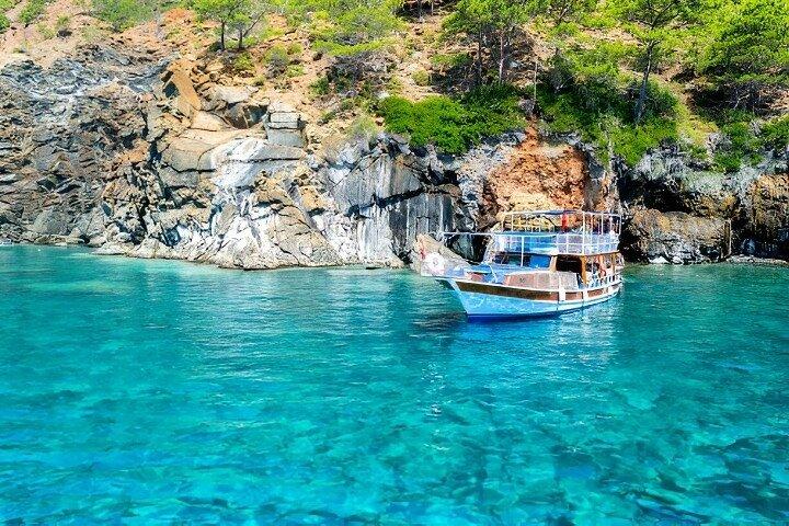 Side / Manavgat: passeio de barco Suluada com almoço e transfer