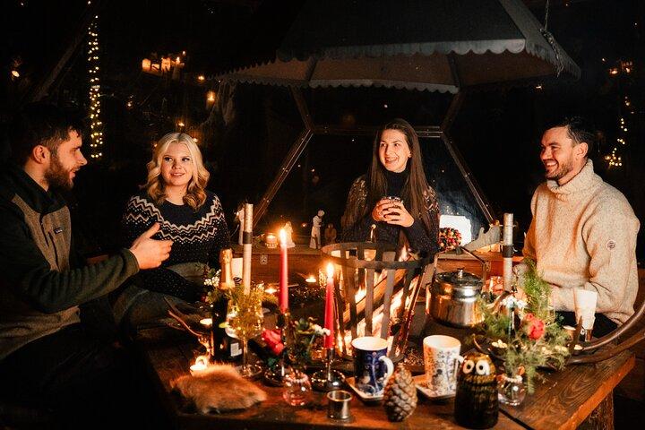 The Arctic Conservatory: A Private Dinner Under Northern Lights**