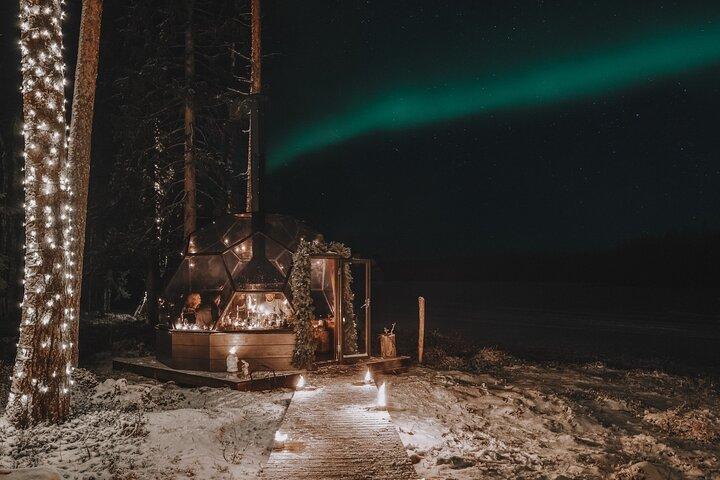 The Arctic Conservatory: A Private Dinner Under Northern Lights**