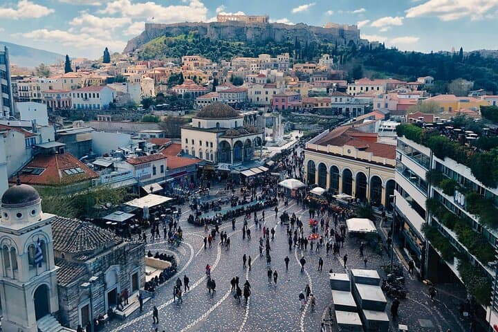 Athens for CRUISE SHIPS with opt. Acropolis from Piraeus Port