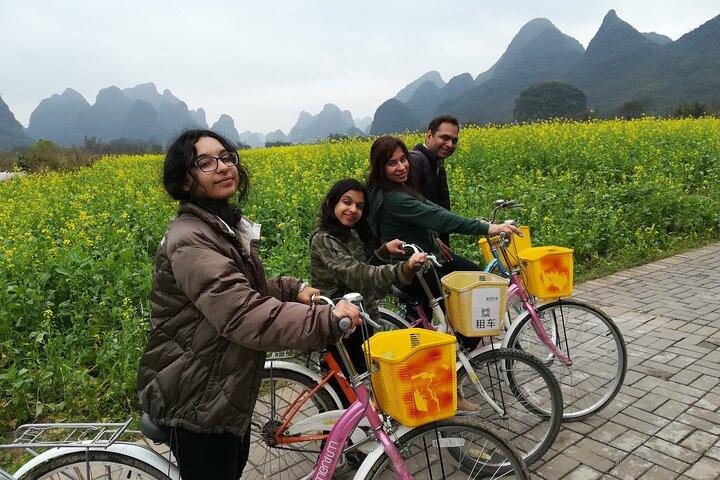 Yangshuo Gems Li River Boat Xianggong Hill e Yulong Ciclismo