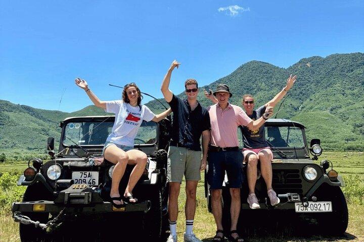 Groep Jeep Tour: Van Hue naar Hoi An / Da Nang Via Hai Van Pass