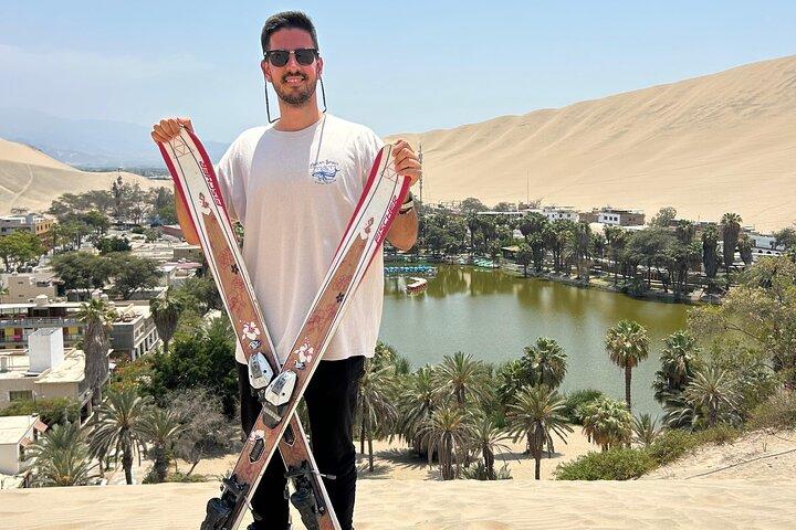 Echte professionele sandboard-ski-ervaring Huacachina