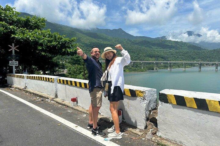 Hue a Hoi An in auto privata tramite Golden Bridge e Hai Van Pass