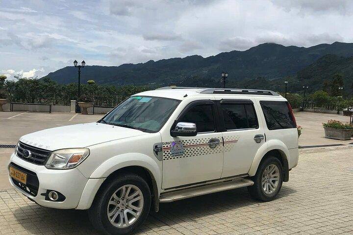 Sapa naar Ha Giang stad met de eigen auto