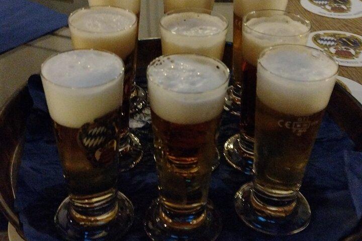 München Bierproeverij in Oktoberfest Museum