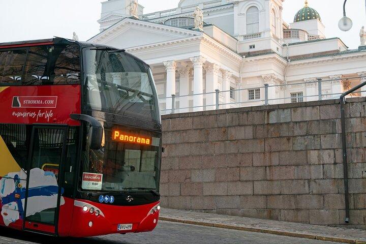 Visite guidée audio en bus du panorama de Helsinki