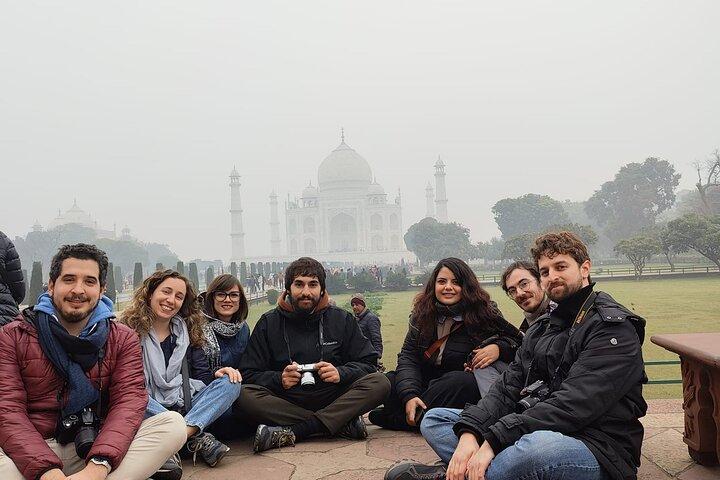 Jaipur til Agra samme dag med bil og chauffør