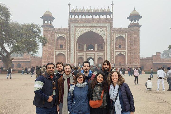 Jaipur til Agra samme dag med bil og chauffør