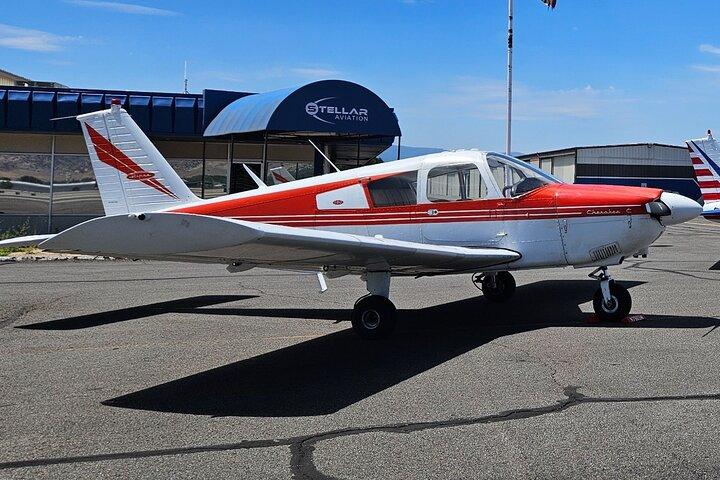 Lake Tahoe natursköna flygplan