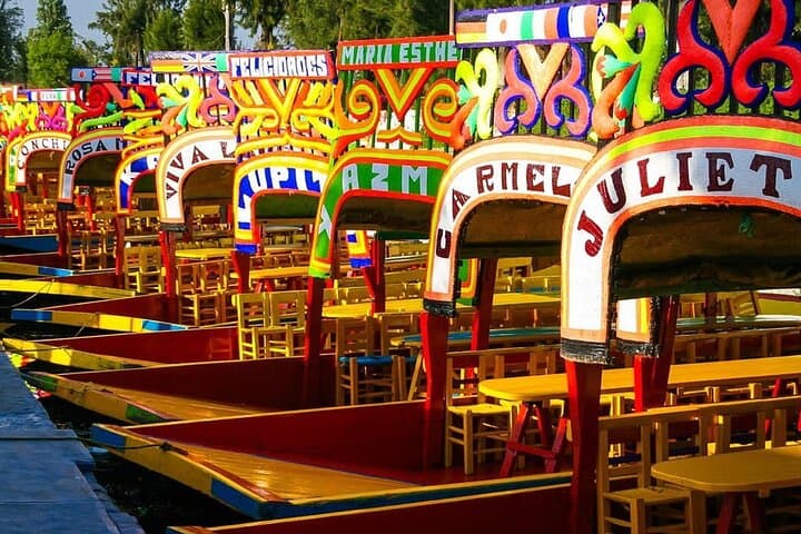 Xochimilco, Casa Frida Kahlo (panoramic) Coyoacan and UNAM
