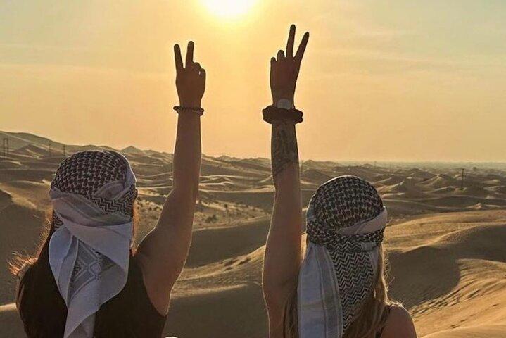 Safari dans le désert de Dubaï avec photographie pro