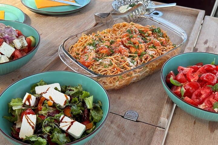Luxury Catamaran Morning Semi-Private & Greek Gastronomy Athens