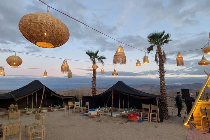 Agafay Desert Sunset and Dinner Show Quad Bike Camels