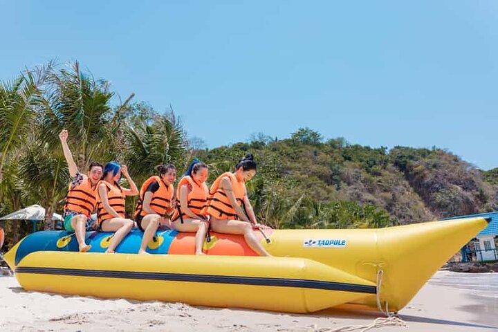 Explorando Isla Hopping Tour, buceo y flotación Nha Trang