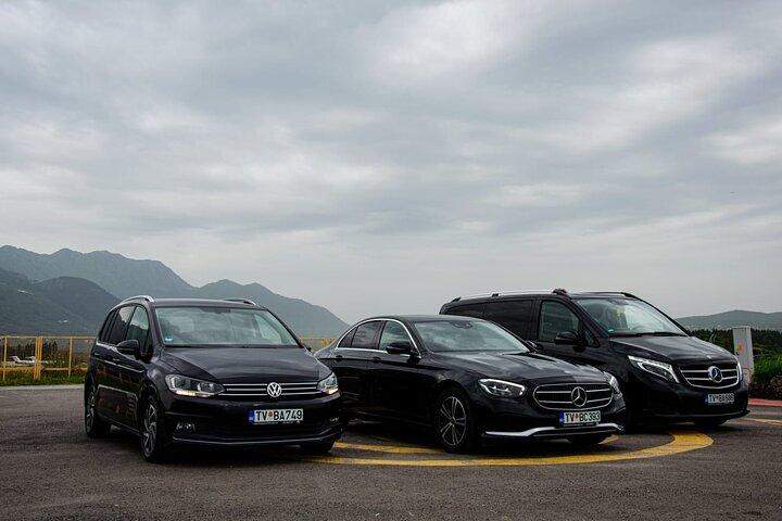 Trasferimento privato da Tivat a Dubrovnik