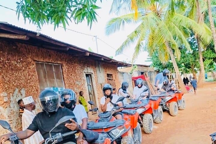 Nungwi & Kendwa: 4H Quad Tour – Beaches, Villages & Community