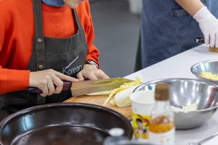 Korean Kimchi Making Day Experience with a Local Market Tour