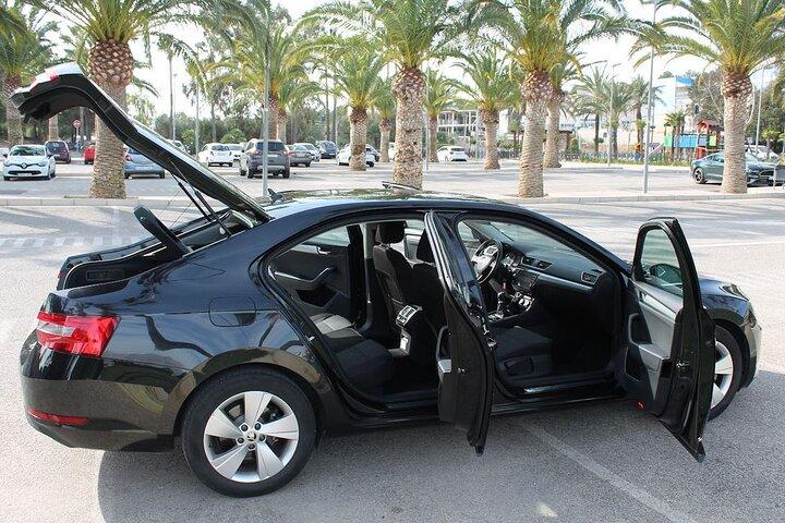 Transfer Alicante flygplats - San Juan Beach i privat bil
