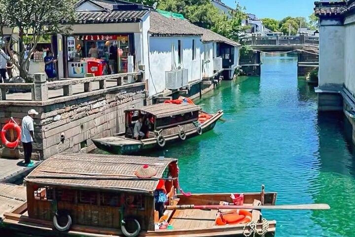 蘇州フレキシブルガイド付き専用車での日帰り旅行(ランチ付き)