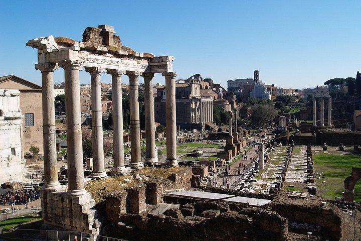 Visita ao Coliseu, Fórum Romano e Palatina com Audio Guia App