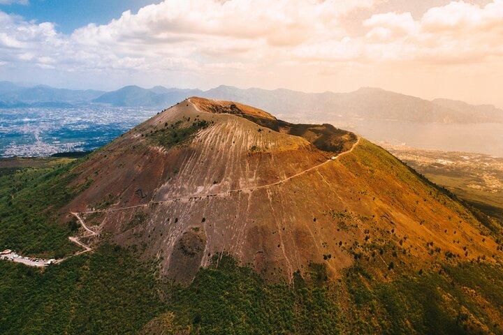 Pompeji & Vesuvius Vandra Liten grupp Prioriterad tillgång från Sorrento