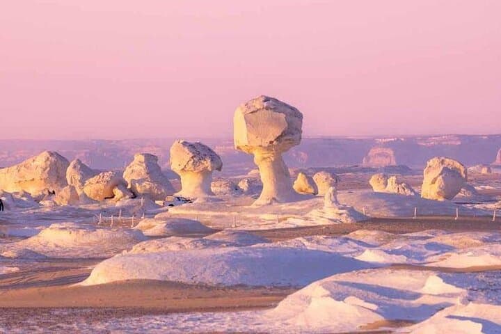 2 Days All Inclusive White and Black Desert Safari from Cairo