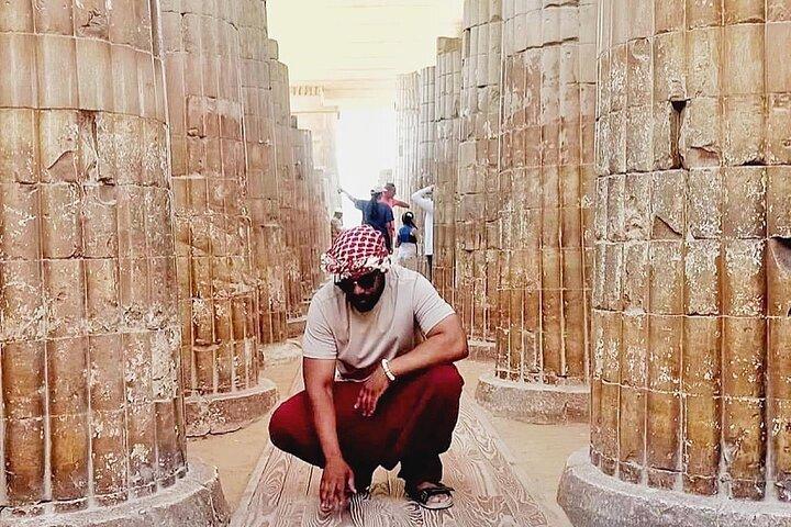 TOUT COMPRIS pyramides privées GIZA & pyramides Sakarra& Dahshour